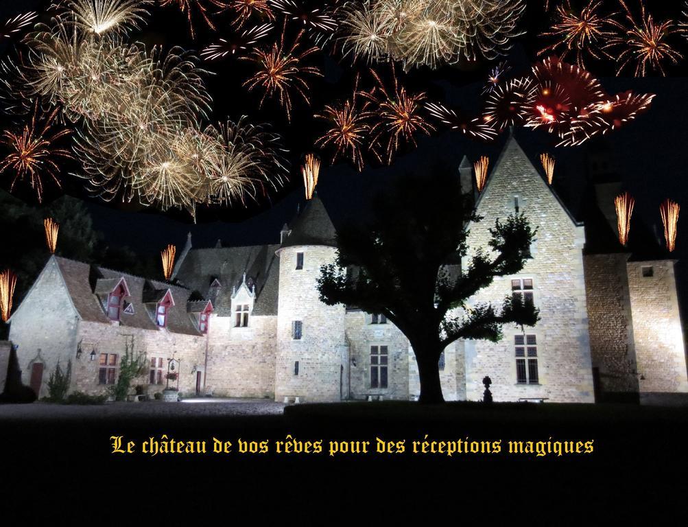 Chateau De Peufeilhoux Vallon-en-Sully Екстериор снимка